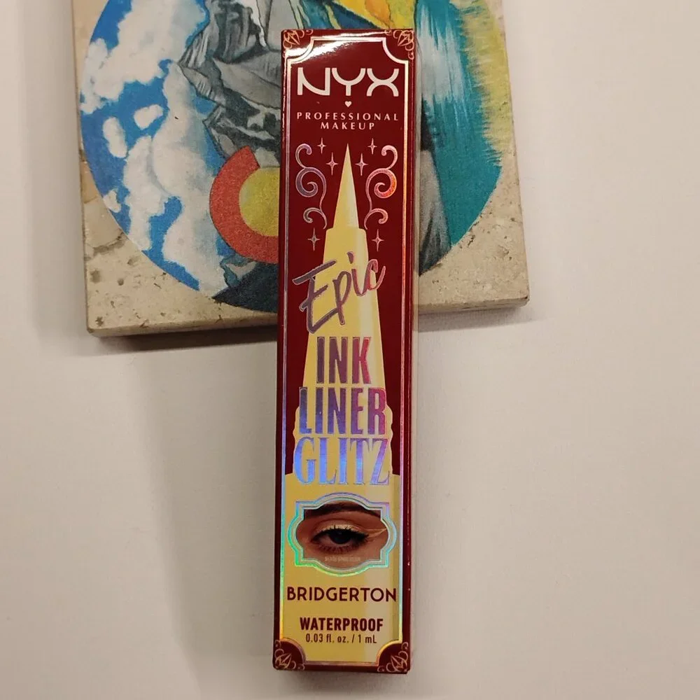 LIMITED EDITION NYX Bridgerton Royal Epic Ink Liner Glitz - Glitzed In Gold